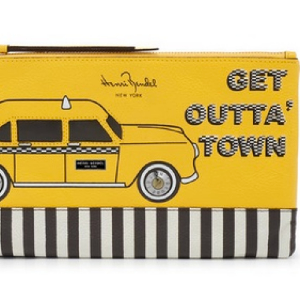 Henri Bendel About Town Taxi Pouch, NWT, wrapped